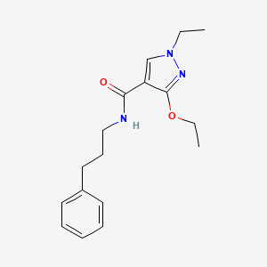 3-ethoxy-1-ethyl-N-(3-phenylpropyl)-1H-pyrazole-4-carboxamide