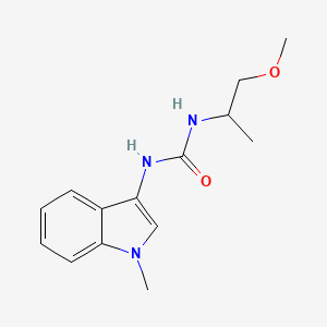 1-(1-methoxypropan-2-yl)-3-(1-methyl-1H-indol-3-yl)urea