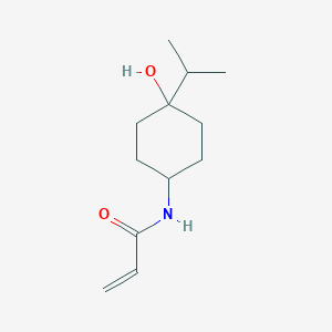 N-(4-Hydroxy-4-propan-2-ylcyclohexyl)prop-2-enamide