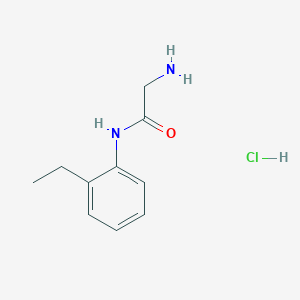 2-amino-N-(2-ethylphenyl)acetamide hydrochloride