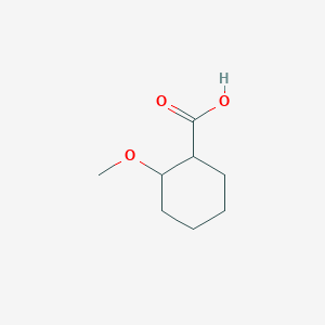 molecular formula C8H14O3 B2885216 2-Methoxycyclohexane-1-carboxylic acid CAS No. 13702-44-8