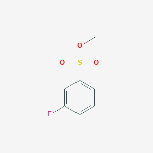 molecular formula C7H7FO3S B2885246 Methyl 3-fluorobenzenesulfonate CAS No. 1865148-58-8