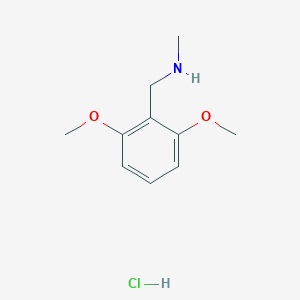 1-(2,6-Dimethoxyphenyl)-N-methylmethanamine;hydrochloride