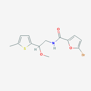 5-Bromo-N-[2-methoxy-2-(5-methylthiophen-2-YL)ethyl]furan-2-carboxamide