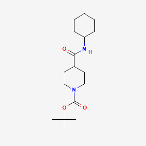 N-Cyclohexyl 1-boc-piperidine-4-carboxamide
