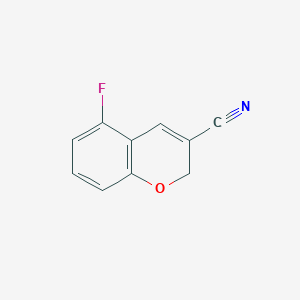 molecular formula C10H6FNO B2885436 5-Fluoro-2H-chromene-3-carbonitrile CAS No. 1512308-03-0