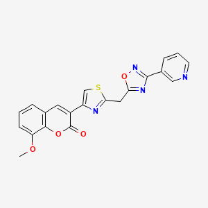 1,3-dimethyl-4-[(4-methylphenyl)amino]-N-propyl-1H-pyrazolo[3,4-b]pyridine-5-carboxamide