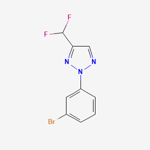 2-(3-Bromophenyl)-4-(difluoromethyl)triazole