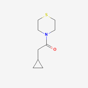 2-Cyclopropyl-1-thiomorpholinoethanone