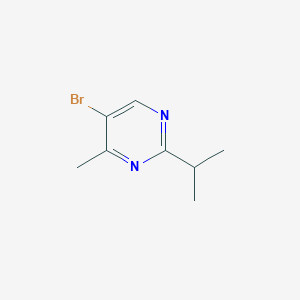 molecular formula C8H11BrN2 B2885611 5-Bromo-4-methyl-2-propan-2-ylpyrimidine CAS No. 1495147-32-4