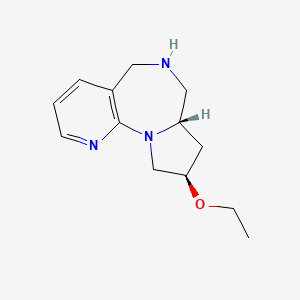 molecular formula C13H19N3O B2885688 (4R,6S)-4-Ethoxy-2,8,14-triazatricyclo[8.4.0.02,6]tetradeca-1(10),11,13-triene CAS No. 2241107-73-1