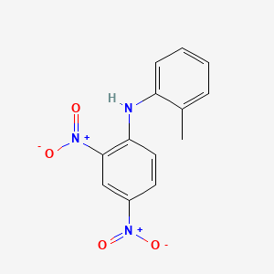 molecular formula C13H11N3O4 B2885734 N-(2-Methylphenyl)-2,4-dinitroaniline CAS No. 964-75-0