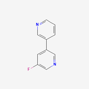 3-Fluoro-5-(pyridin-3-yl)pyridine