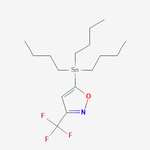 5-(Tributylstannyl)-3-(trifluoromethyl)isoxazole