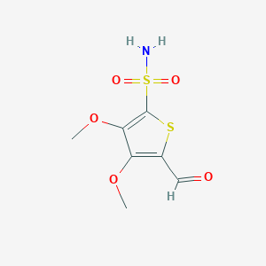 5-Formyl-3,4-dimethoxythiophene-2-sulfonamide