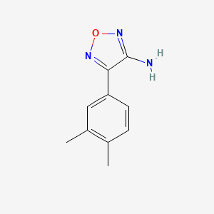 4-(3,4-Dimethylphenyl)-1,2,5-oxadiazol-3-amine