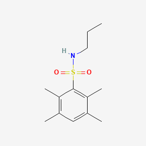 2,3,5,6-tetramethyl-N-propylbenzenesulfonamide