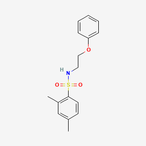 2,4-dimethyl-N-(2-phenoxyethyl)benzenesulfonamide