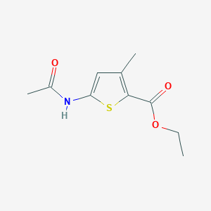 molecular formula C10H13NO3S B2885900 Ethyl 5-acetamido-3-methylthiophene-2-carboxylate CAS No. 353461-19-5