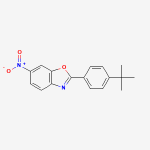 2-(4-Tert-butylphenyl)-6-nitro-1,3-benzoxazole