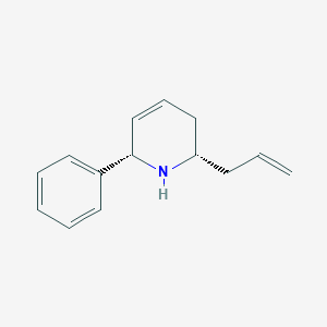 (2S,6S)-2-phenyl-6-prop-2-enyl-1,2,5,6-tetrahydropyridine