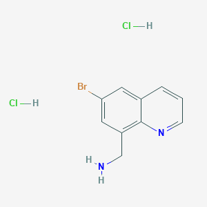 (6-Bromoquinolin-8-yl)methanamine;dihydrochloride