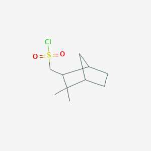 (3,3-Dimethylbicyclo[2.2.1]heptan-2-yl)methanesulfonyl chloride