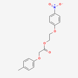 2-(4-Nitrophenoxy)ethyl 2-(4-methylphenoxy)acetate
