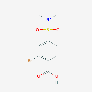 2-Bromo-4-(dimethylsulfamoyl)benzoic acid