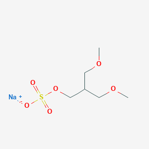 Sodium;[3-methoxy-2-(methoxymethyl)propyl] sulfate
