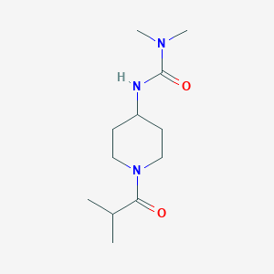 1,1-Dimethyl-3-[1-(2-methylpropanoyl)piperidin-4-yl]urea