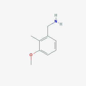molecular formula C9H13NO B2886293 (3-Methoxy-2-methylphenyl)methanamine CAS No. 679428-13-8