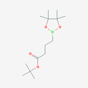 tert-Butyl 4-(tetramethyl-1,3,2-dioxaborolan-2-yl)butanoate