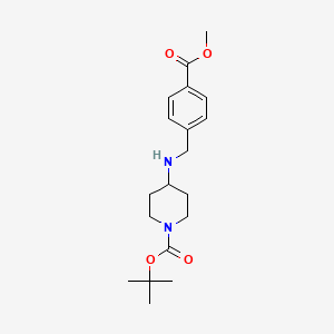 tert-Butyl 4-[4-(methoxycarbonyl)benzylamino]piperidine-1-carboxylate