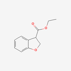 molecular formula C11H12O3 B2886411 Ethyl 2,3-dihydro-1-benzofuran-3-carboxylate CAS No. 959016-57-0
