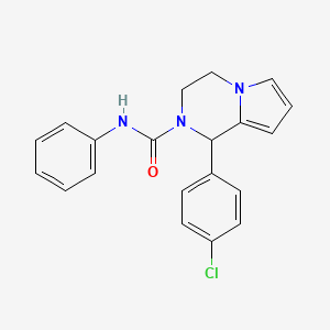 1-(4-chlorophenyl)-N-phenyl-3,4-dihydropyrrolo[1,2-a]pyrazine-2(1H)-carboxamide