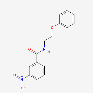 3-nitro-N-(2-phenoxyethyl)benzamide