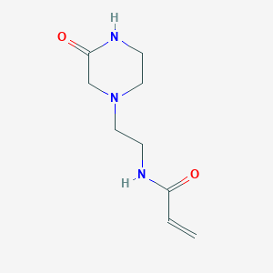 N-[2-(3-Oxopiperazin-1-yl)ethyl]prop-2-enamide