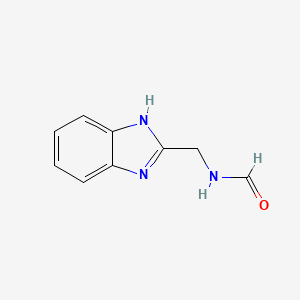 (1H-Benzimidazol-2-ylmethyl)formamide