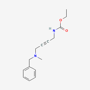 Ethyl (4-(benzyl(methyl)amino)but-2-yn-1-yl)carbamate