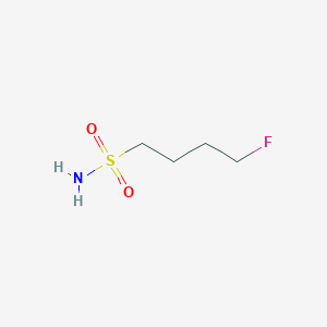 molecular formula C4H10FNO2S B2886609 4-Fluorobutane-1-sulfonamide CAS No. 1850681-96-7