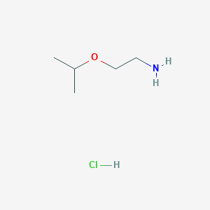 molecular formula C5H14ClNO B2886652 2-Isopropoxyethanamine hydrochloride CAS No. 1161436-02-7