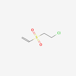 molecular formula C4H7ClO2S B2886709 (2-Chloroethanesulfonyl)ethene CAS No. 7327-58-4