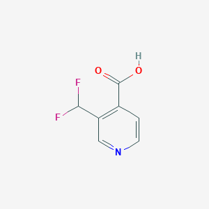 3-(Difluoromethyl)isonicotinic acid