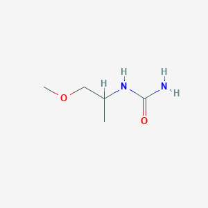 molecular formula C5H12N2O2 B2886813 N-(2-methoxy-1-methylethyl)urea CAS No. 749920-12-5