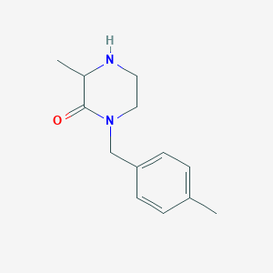 3-Methyl-1-(4-methylbenzyl)piperazin-2-one