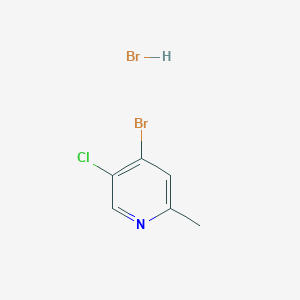 4-Bromo-5-chloro-2-methylpyridine hydrobromide