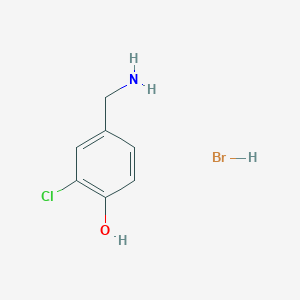 4-(Aminomethyl)-2-chlorophenol hydrobromide