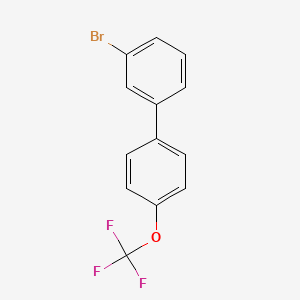 molecular formula C13H8BrF3O B2886919 3-Bromo-4'-(trifluoromethoxy)biphenyl CAS No. 1443344-01-1