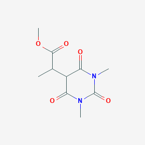 Methyl 2-(1,3-dimethyl-2,4,6-trioxo-1,3-diazinan-5-yl)propanoate